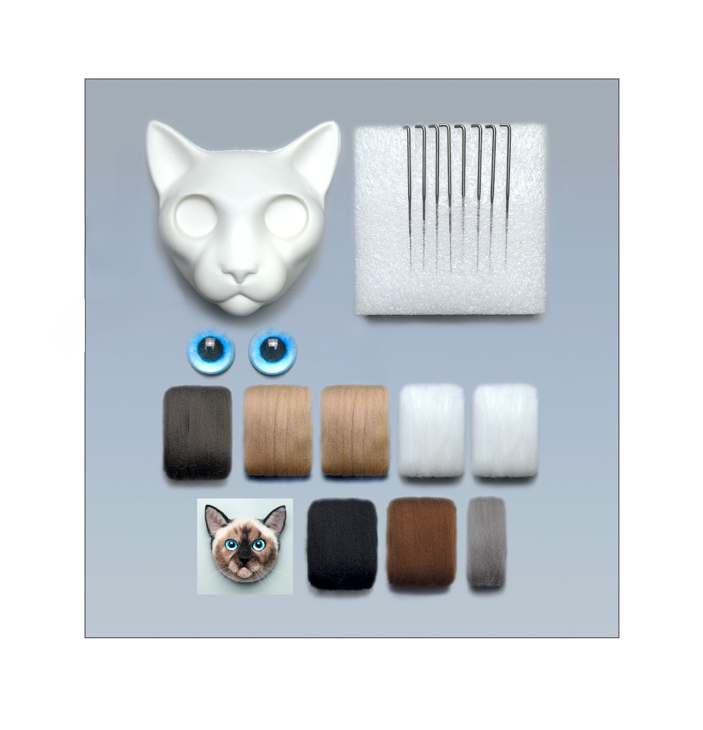 Bule the Siamese cat
